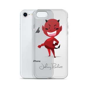 Johnny Rockett iPhone Case with Devil Logo