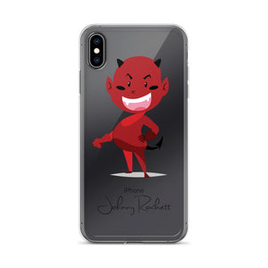 Johnny Rockett iPhone Case with Devil Logo