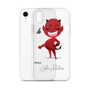 Johnny Rockett iPhone Case with Devil Logo