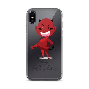 Johnny Rockett iPhone Case with Devil Logo