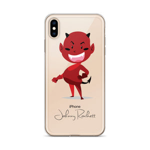 Johnny Rockett iPhone Case with Devil Logo