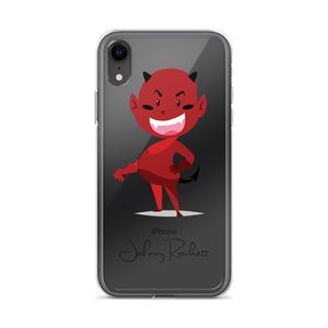 Johnny Rockett iPhone Case with Devil Logo