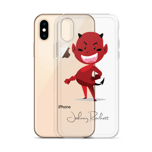 Johnny Rockett iPhone Case with Devil Logo