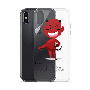 Johnny Rockett iPhone Case with Devil Logo