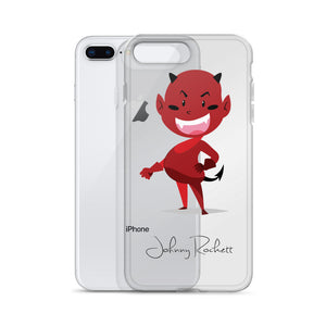 Johnny Rockett iPhone Case with Devil Logo