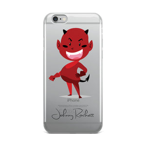 Johnny Rockett iPhone Case with Devil Logo