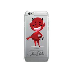 Johnny Rockett iPhone Case with Devil Logo