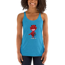 Load image into Gallery viewer, Women&#39;s Racerback Tank W/ Devil Logo